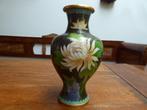 Mooie cloisonne vaas, 26 cm., Antiek en Kunst, Antiek | Emaille, Ophalen of Verzenden