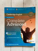 Cambridge English Complete Advanced (2nd Edition), Boeken, Ophalen of Verzenden, Gelezen, Non-fictie