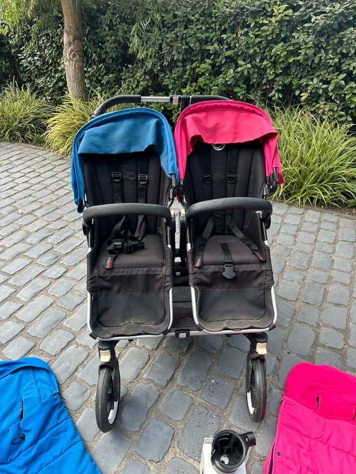 Bugaboo Donkey met veel extra’s, Kinderen en Baby's, Tweelingen en Meerlingen, Zo goed als nieuw, Kinderwagen of Buggy, Ophalen