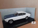 Ford Capri Mk.I RS 2600 1973 wit/blauw van MCG 1:18