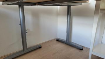 Ikea Galant hoek bureau verstelbaar - afbeelding 5