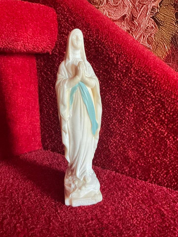 Oud Frans Maria beeldje Lourdes ❤️, Antiek en Kunst, Antiek | Religie, Ophalen of Verzenden