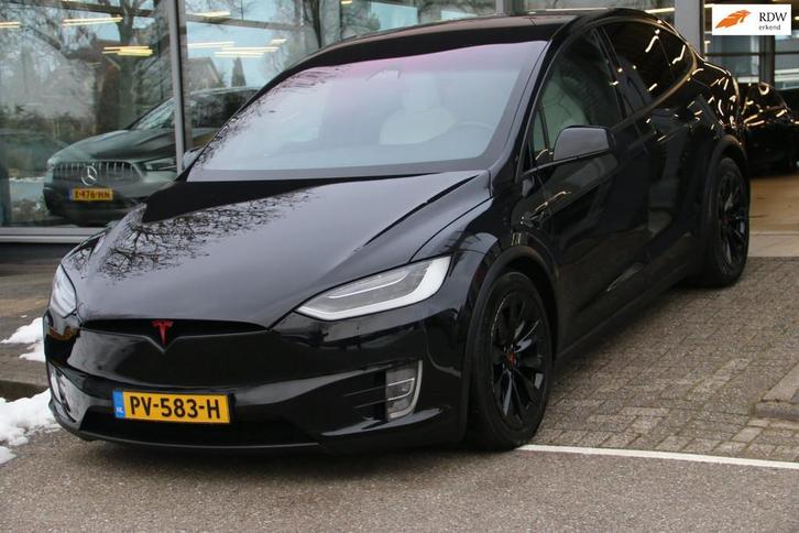 Tesla Model X GRATIS SUPERCHARGING LIFETIME AWARD, Auto's, Tesla, Bedrijf, Te koop, Model X, 360° camera, 4x4, ABS, Achteruitrijcamera