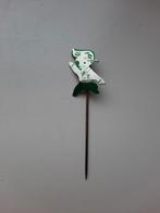 Spar supermarkt groen aluminium speldje, Ophalen of Verzenden, Zo goed als nieuw, Overige onderwerpen, Speldje of Pin