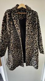 Norah mantel m luipaard print, Kleding | Dames, Zwart, Maat 42/44 (L), Ophalen of Verzenden, Zo goed als nieuw