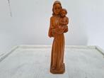 handgemaakte houten maria beeld circa 20 cm, Antiek en Kunst, Ophalen of Verzenden