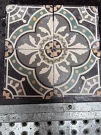 Oude keramiek tegels afkomstig uit Amsterdam/jordaan, Doe-het-zelf en Verbouw, Minder dan 5 m², Keramiek, Gebruikt, Vloertegels