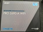 MSI Pro Wifi Z690-A DDR5 aangeboden, Computers en Software, Moederborden, Ophalen of Verzenden, Zo goed als nieuw, DDR5