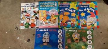 31 nieuwe knutselboeken met stickers - maskers maken  