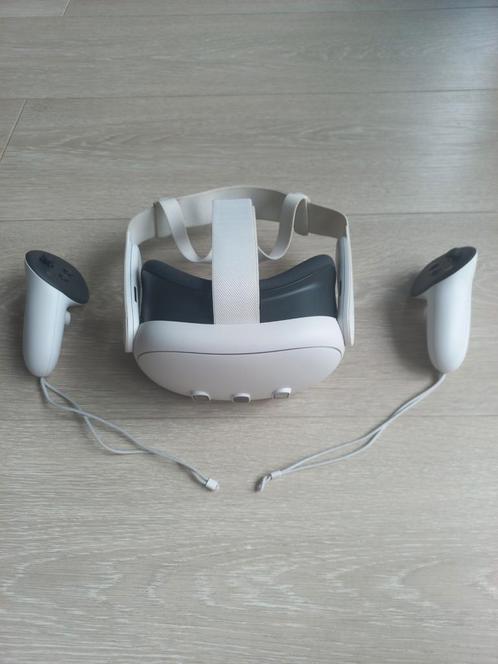 Meta Quest 3 512GB + Opbergtas, Spelcomputers en Games, Virtual Reality, Zo goed als nieuw, Pc, VR-bril, Verzenden