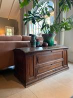 Antiek-brocante Dekenkist 120L 52d  57h T.E.A.B, Huis en Inrichting, Woonaccessoires | Kisten, Ophalen, Gebruikt, 50 tot 75 cm