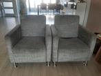 2 stoelen grijs gemeleerd, Huis en Inrichting, Ophalen, Gebruikt
