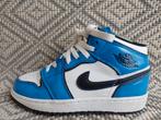 Nike Jordan 1 Mid Signal Blue 36, Kleding | Dames, Schoenen, Blauw, Ophalen of Verzenden, Nike Jordan, Zo goed als nieuw