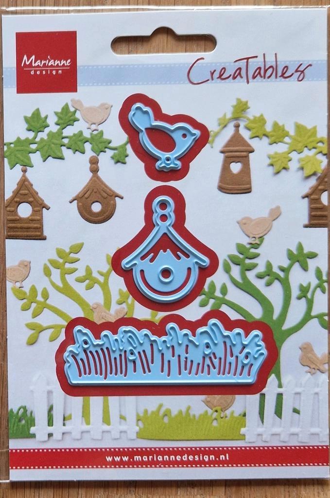 Creatable Grass Bird 
LR0204, Hobby en Vrije tijd, Kaarten | Zelf maken, Nieuw, Pons of Mal, Overige thema's, Ophalen of Verzenden