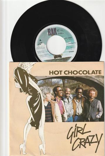 HOT CHOCOLATE    -    GIRL CRAZY    ///    BED GAMES   [7''] beschikbaar voor biedingen