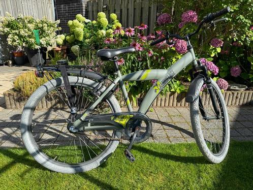 Bike fun Camouflage 26” jongensfiets, Fietsen en Brommers, Fietsen | Jongens, Gebruikt, 26 inch of meer, Handrem, Versnellingen