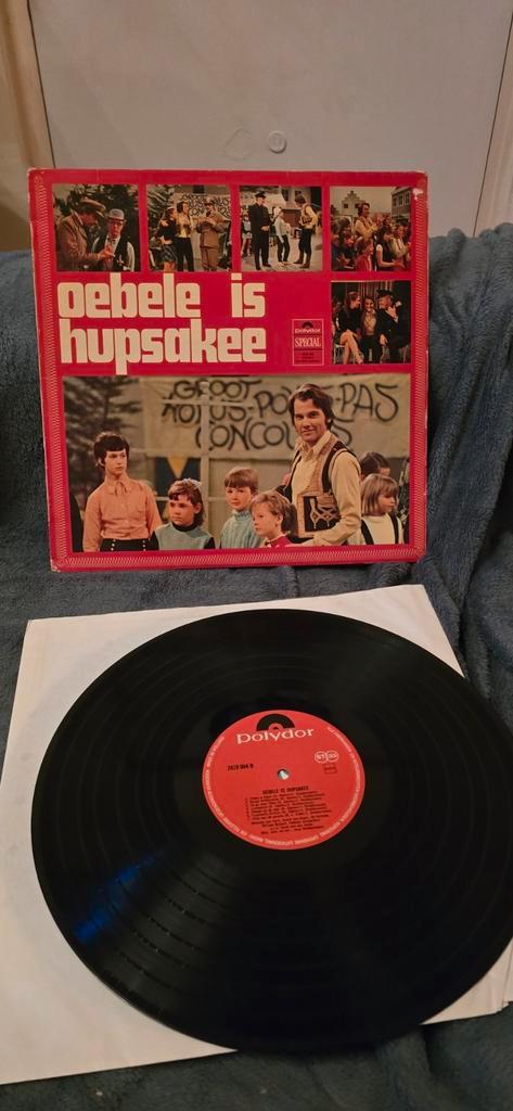 Oebele is Hupsakee LP, Cd's en Dvd's, Vinyl | Pop, Gebruikt, Voor 1960, 12 inch, Ophalen of Verzenden