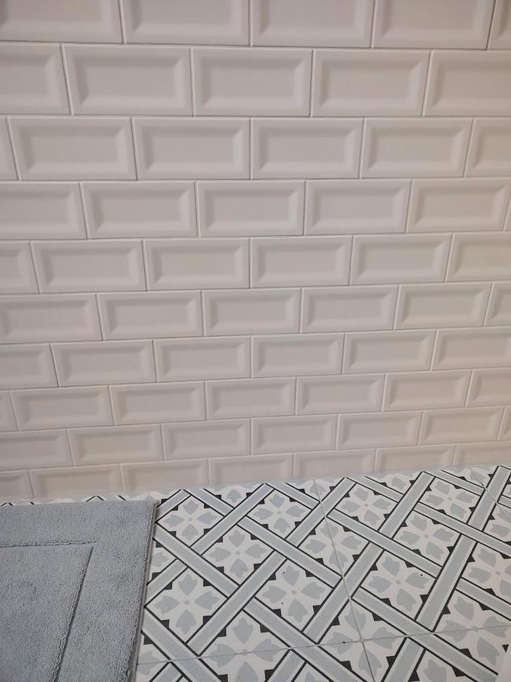 Restpartij patroon vloertegels en muurtegels, Doe-het-zelf en Verbouw, Tegels, Nieuw, Wandtegels, Keramiek, Minder dan 20 cm, Minder dan 20 cm