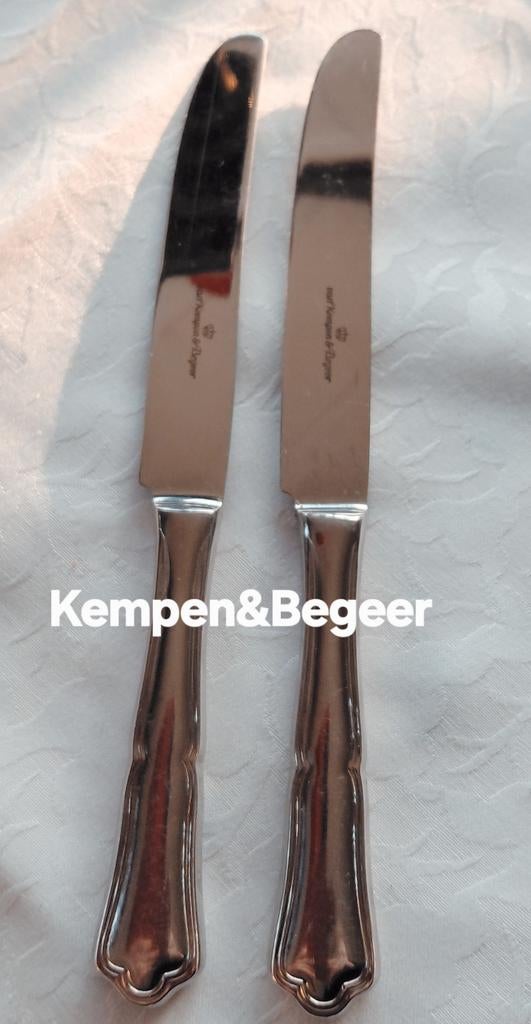 Kempen&Begeer mooie bewerkte messen, Ophalen of Verzenden, Zo goed als nieuw, Rvs of Chroom