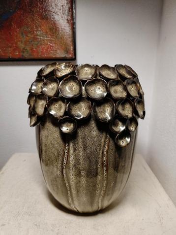 2678 Keramiek Vaas - Chantarellen Design beschikbaar voor biedingen