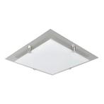 Philips Massive Plafondlamp Vierkant 5x, Ophalen of Verzenden, Gebruikt, Glas, Modern