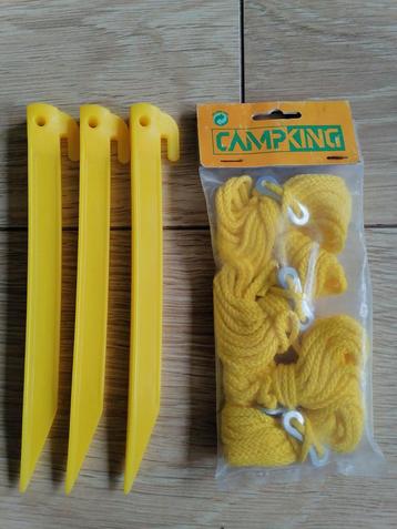 3 camp active kunstofharingen + 4 scheerlijnen beschikbaar voor biedingen