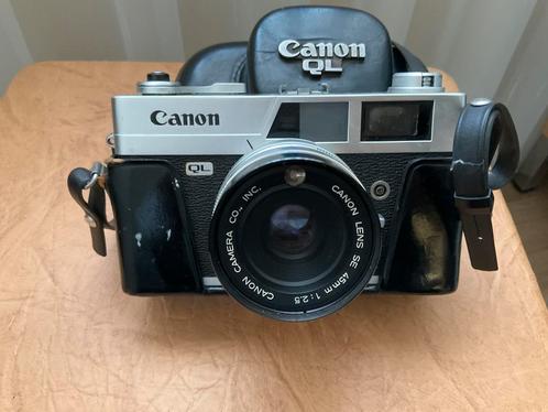 🔥Vintage Canon QL25 uit 1965 🔥Zeldzaam & Uniek🔥, Audio, Tv en Foto, Fotocamera's Analoog, Zo goed als nieuw, Spiegelreflex