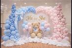Gender Reveal Decoratie vanaf 295,-, Hobby en Vrije tijd, Feestartikelen, Ophalen of Verzenden, Nieuw, Versiering, Geboorte of Huwelijk