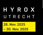 Gezocht: ticket HYROX women solo Sunday, Eén persoon