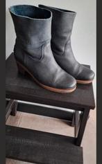 Shabbies Amsterdam Laarzen - Donkerblauw - Maat 38, Ophalen, Zo goed als nieuw