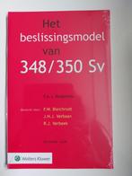 Het beslissingsmodel van 348/350 Sv 9789013137651, Ophalen of Verzenden, Nieuw, WO, Wolters Kluwer