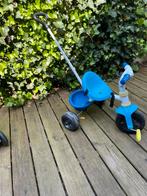 Smoby driewieler met duwstang, Fietsen en Brommers, Ophalen, Gebruikt, Duwstang