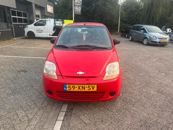 Chevrolet Matiz 0.8 2007 Rood Stuurbekr Airco Apk Nap Zuinig beschikbaar voor biedingen