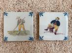 2 oud Hollandse tegeltjes, Ophalen of Verzenden