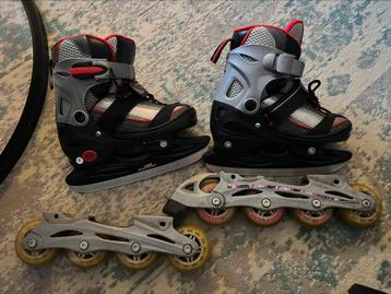 Schaatsen en skeelers in 1 maat 30-33 beschikbaar voor biedingen