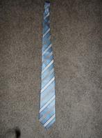 Prachtige lichtblauwe stropdas, 100% zijde, Ophalen of Verzenden, Gedragen, Blauw, Met patroon