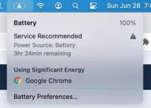 MacBook Pro 13 inch batterij 2016 2017 2018 2019 2020, Computers en Software, Accu's en Batterijen, Refurbished, Ophalen of Verzenden