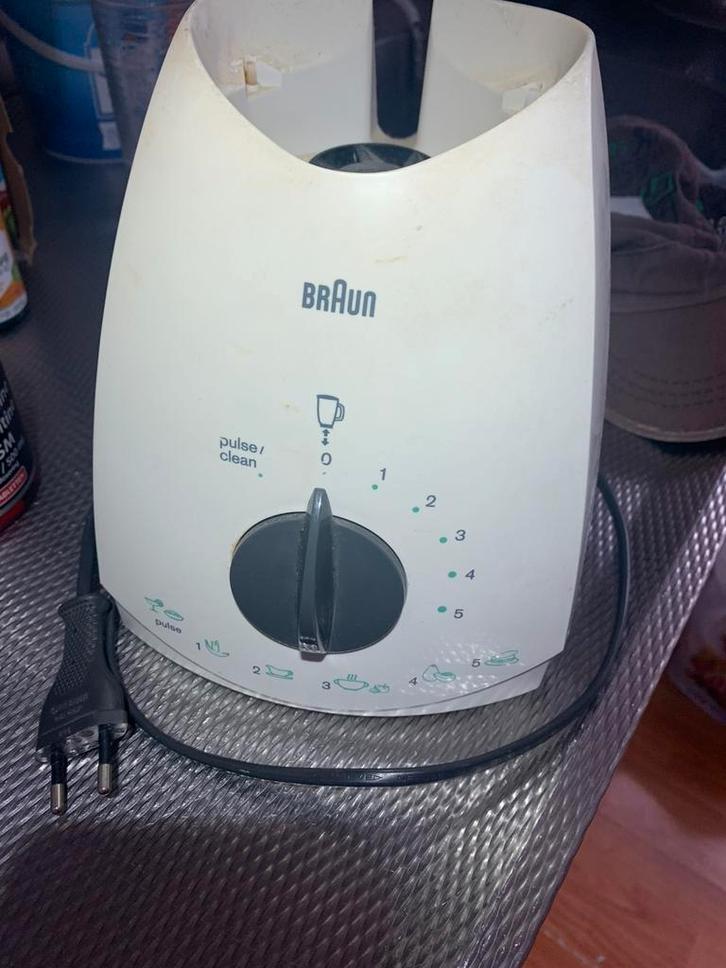 Braun blender defect, voor de handige Harry of v. Onderdelen, Witgoed en Apparatuur, Blenders, Niet werkend, Blender, Ophalen of Verzenden