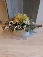 Prachtig Bloemstuk met Zijde Bloemen, Ophalen of Verzenden