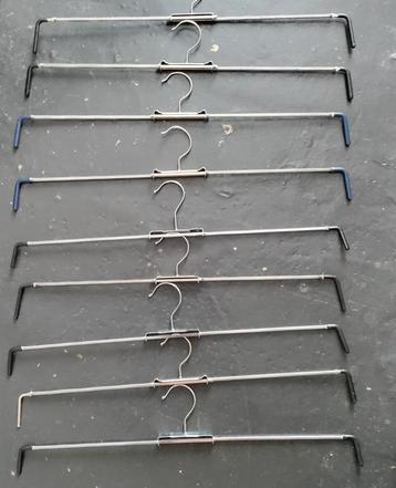 Spanners,Kledinghangers,Rok,Broek,Hangers,metaal,veer,15 x beschikbaar voor biedingen