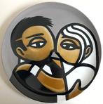 Bord Arty Plate – Rik Gorree: “Just Married”, Ophalen of Verzenden