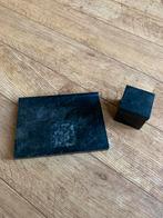 Marmeren Bureau Set met Inktpot, Ophalen of Verzenden