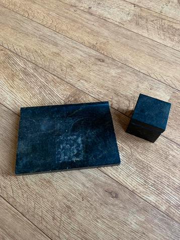 Marmeren Bureau Set met Inktpot beschikbaar voor biedingen