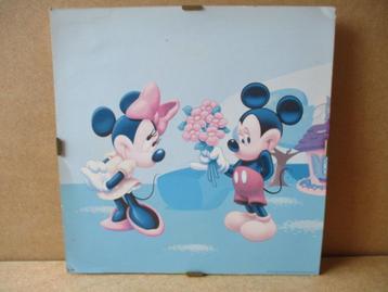 adv10158 mickey minnie schilderijtje 1 beschikbaar voor biedingen