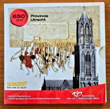 Dag van de Munt set 2025 650 jaar Utrecht ZILVER beschikbaar voor biedingen