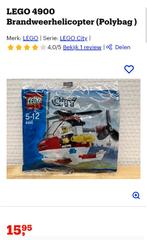 LEGO City 4900 mini Brandweerhelikopter (Polybag ) **NIEUW**, Ophalen, Nieuw, Complete set, Lego