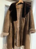 Bruine leren jas lammy coat, Kleding | Heren, Maat 52/54 (L), Ophalen of Verzenden