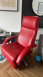 Relaxstoel Topform, Huis en Inrichting, Stoelen, Ophalen, Gebruikt, Leer, Eén