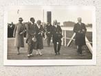 Geldermalsen fotokaart opening brug over de Linge Juliana, Verzamelen, Ansichtkaarten | Nederland, Verzenden, 1920 tot 1940, Ongelopen