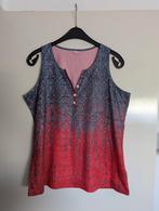 Rood/grijze top - L, Kleding | Dames, Tops, Ophalen of Verzenden, Zo goed als nieuw, Rood